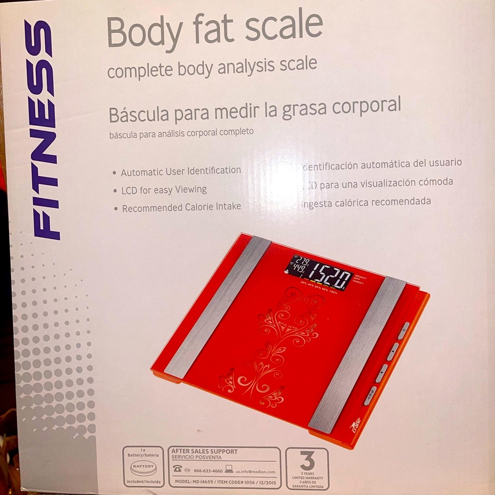 “Work It” Crane Body Fat Scale